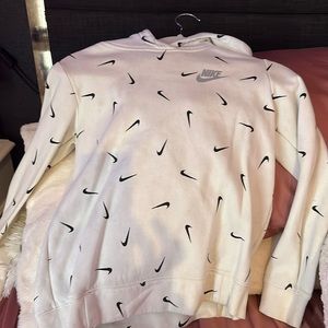 nike hoodie.